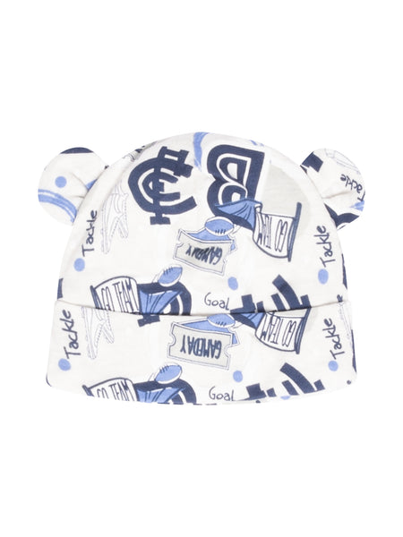 Carlton Blues Baby Infant Go Team Beanie