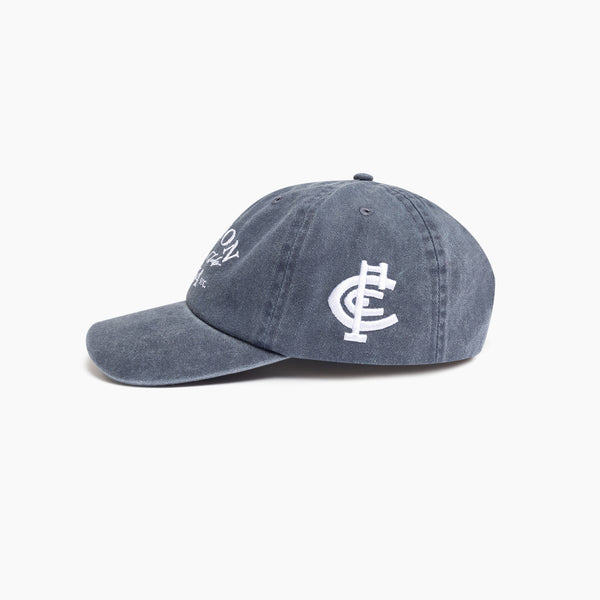 Carlton Blues Mens Adults Acid Wash Dad Cap