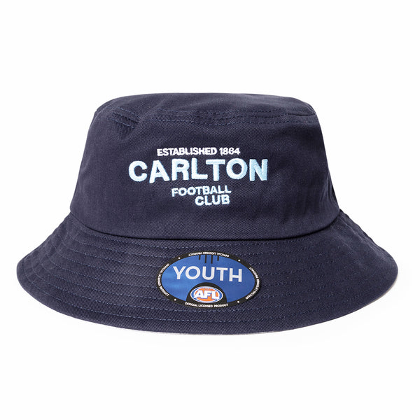 Carlton Blues Youth Kids Graphic Bucket Hat