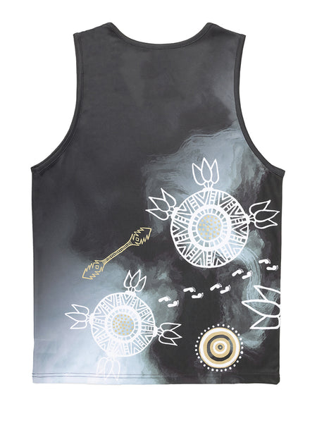 Collingwood Magpies Mens Adults Indigenous Training Singlet