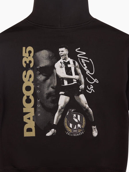 Collingwood Magpies Kids Youth Player Signature Hoody Nick Daicos