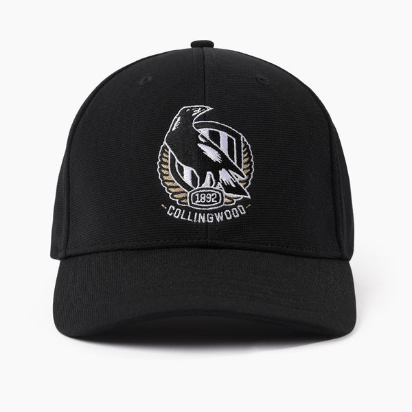 Collingwood Magpies Mens Adults Full Logo Cap