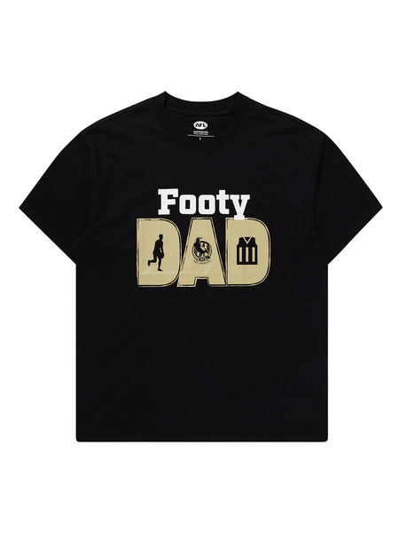 Collingwood Magpies Mens Adults Dad Tee