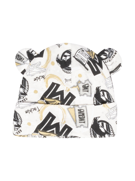 Collingwood Magpies Baby Infant Go Team Beanie