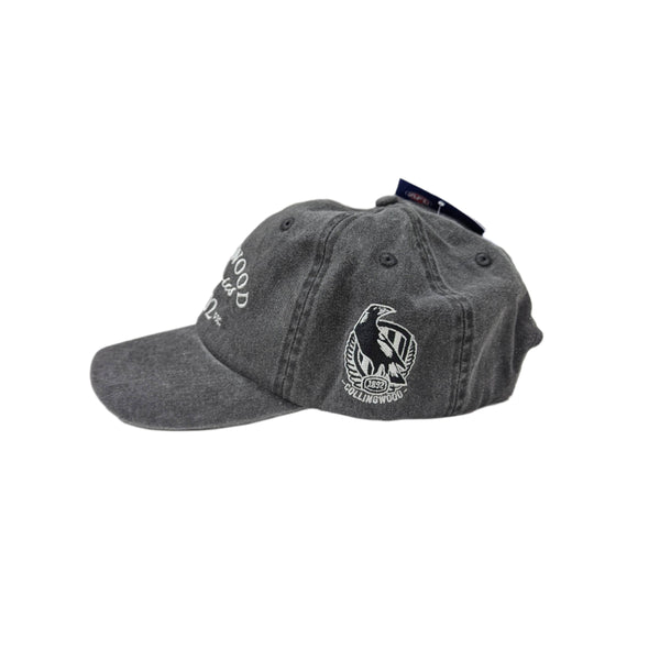 Collingwood Magpies Mens Adults Acid Wash Dad Cap