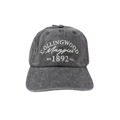 Collingwood Magpies Mens Adults Wash Dad Cap