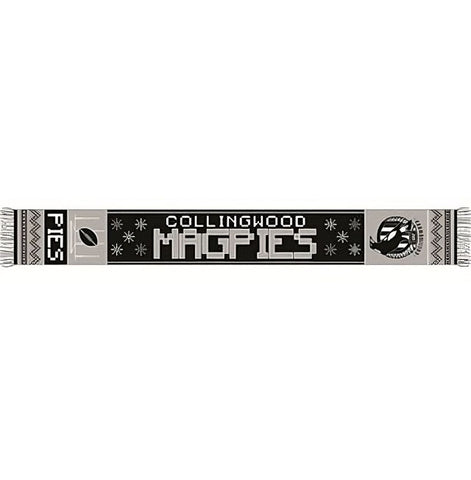 Collingwood Magpies Mens Adults Ugly Scarf