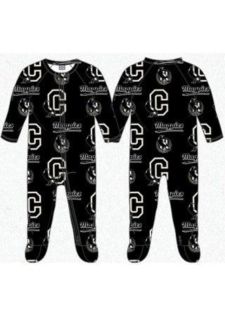 Collingwood Magpies Baby Infant Coverall Romper Onesie
