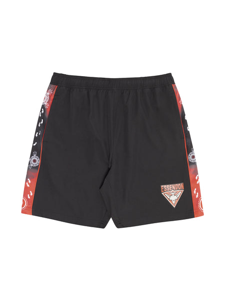 Essendon Bombers Mens Adults Indigenous Training Shorts