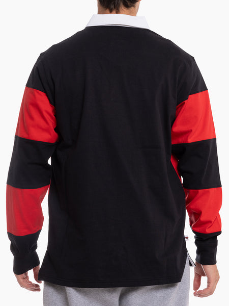 Essendon Bombers Mens Adults Supporter Rugby Polo