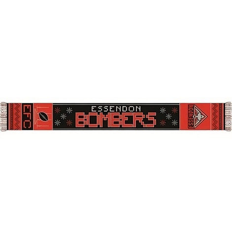Essendon Bombers Mens Adults Ugly Scarf
