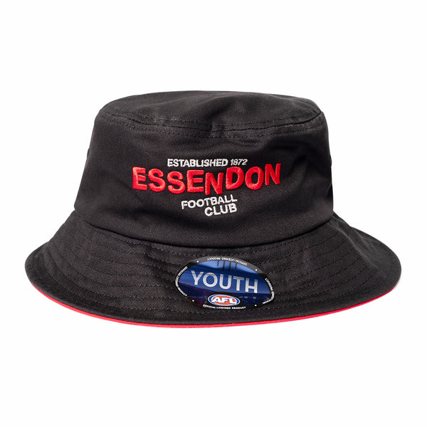 Essendon Bombers Youth Kids Graphic Bucket Hat