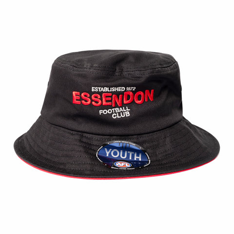 Essendon Bombers Youth Kids Graphic Bucket Hat