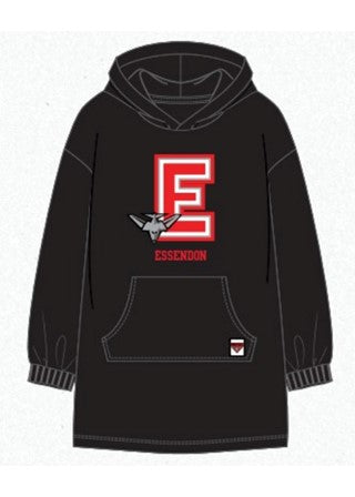 Essendon Bombers Flanket Sherpie Over Sized Blanket Hoodie