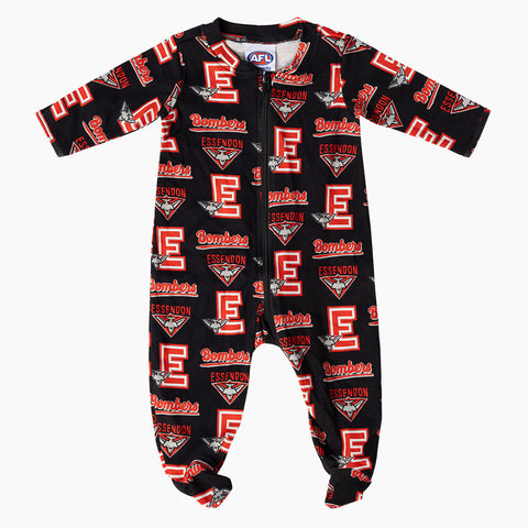 Essendon Bombers Baby Infant Coverall Romper Onesie