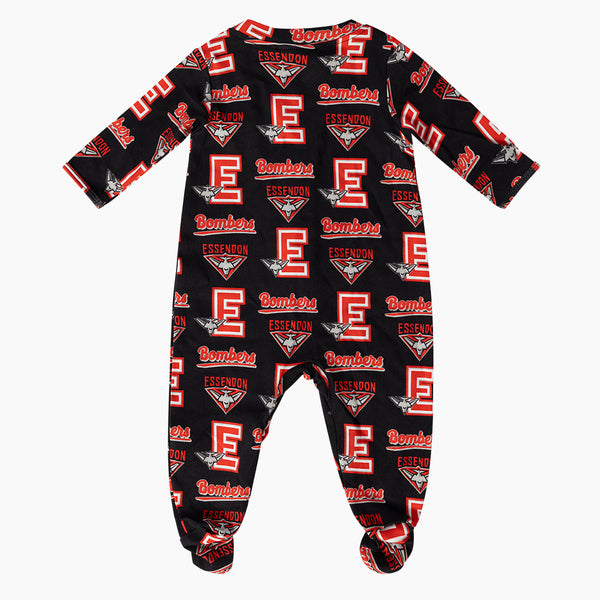 Essendon Bombers Baby Infant Coverall Romper Onesie