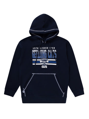 Geelong Cats Kids Youths Sketch Hoody