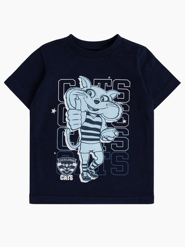Geelong Cats Baby Toddlers Graphic Tee