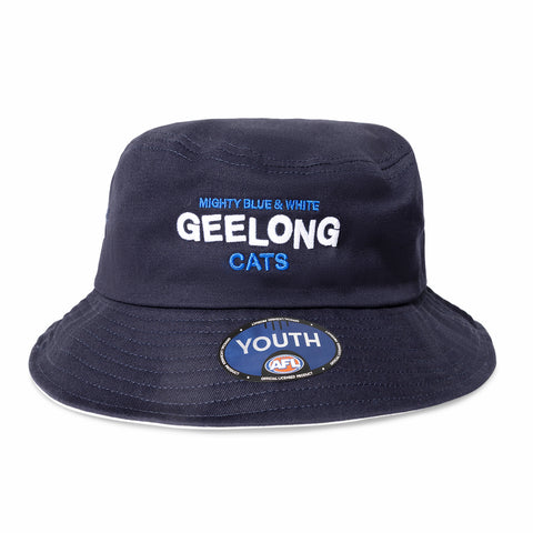 Geelong Cats Youth Kids Graphic Bucket Hat