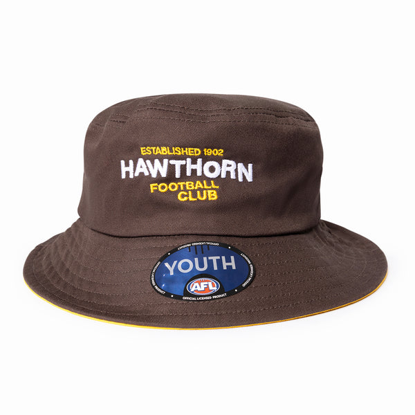 Hawthorn Hawks Youth Kids Graphic Bucket Hat