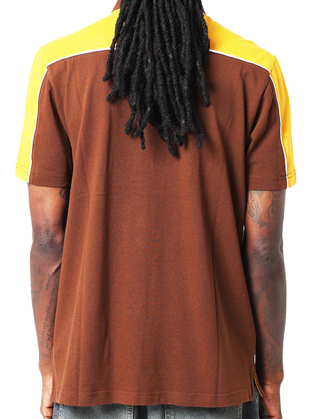 Hawthorn Hawks Mens Adults Multi Logo Polo Shirt