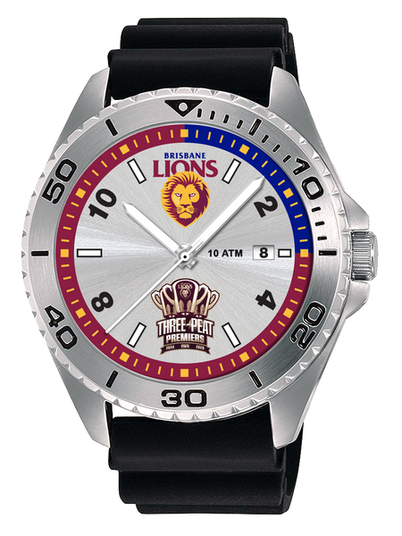 PREORDER - Brisbane Lions 2026 Premiers Mens Adults Try Series Watch