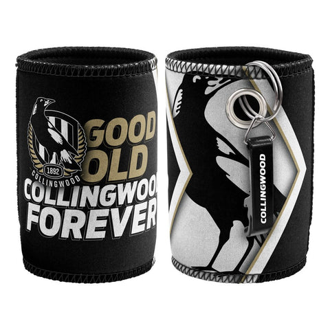 Collingwood Magpies Can Cooler with Bottle Opener