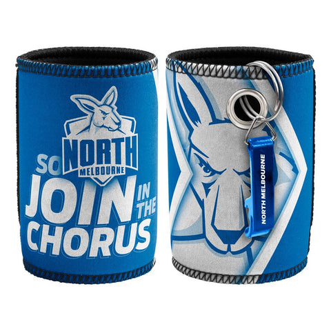 North Melbourne Kangaroos Can Cooler with Bottle Opener