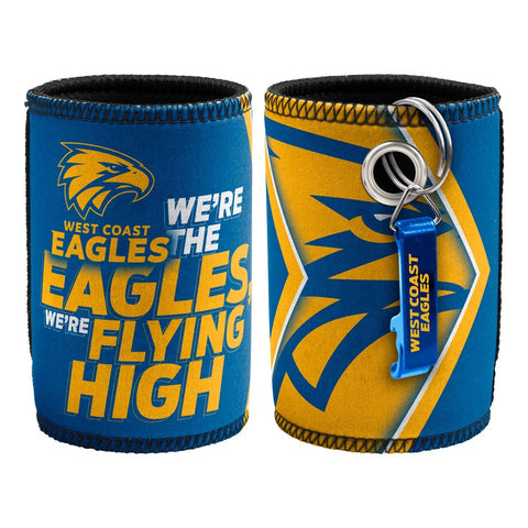 West Coast Eagles Can Cooler with Bottle Opener