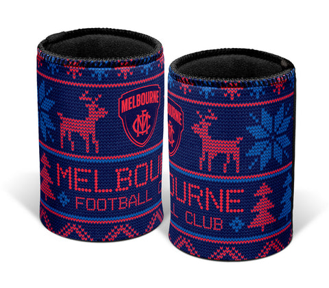 Melbourne Demons Christmas Ugly Can Cooler