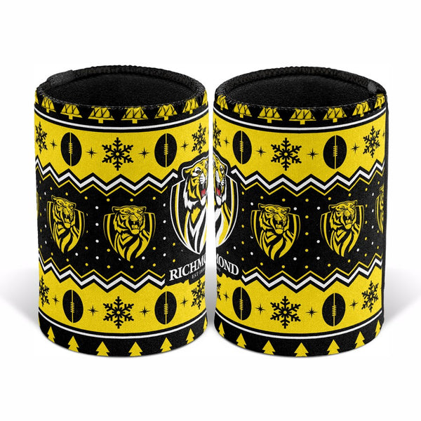 Richmond Tigers AFL Christmas Can Cooler