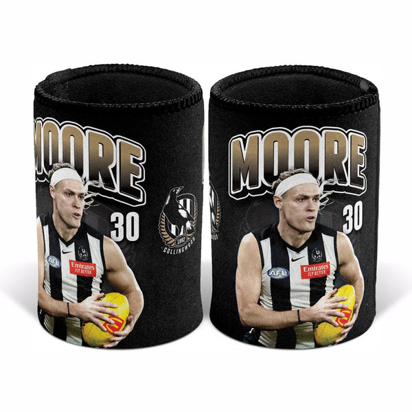 Collingwood Magpies AFL Player Can Cooler Darcy Moore