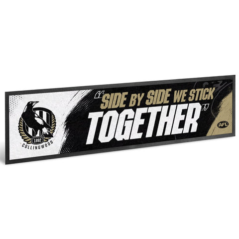 Collingwood Magpies Bar Runner