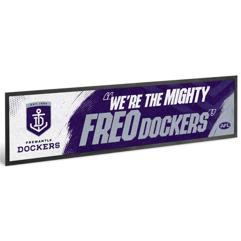 Fremantle Dockers AFL Bar Runner