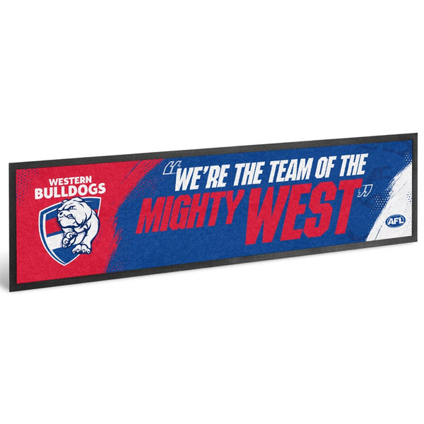 Western Bulldogs AFL Bar Runner