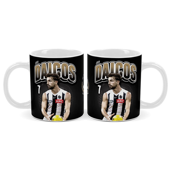 Collingwood Magpies AFL Player Mug Josh Daicos