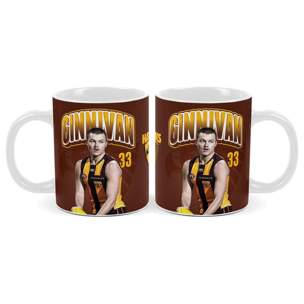 Hawthorn Hawks AFL Player Mug Jack Ginnivan