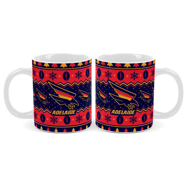 Adelaide Crows AFL Christmas Mug