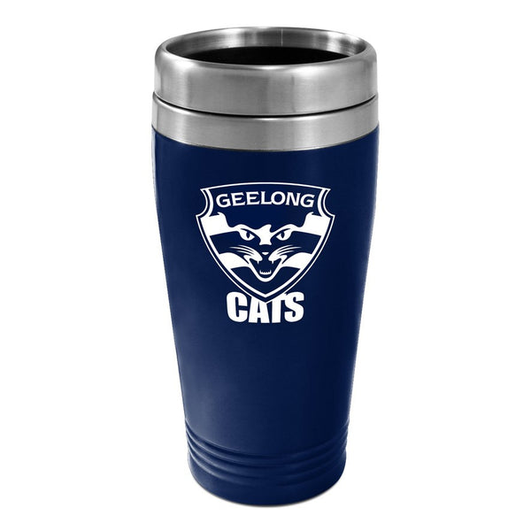 Geelong Cats AFL Stainless Steel Travel Mug