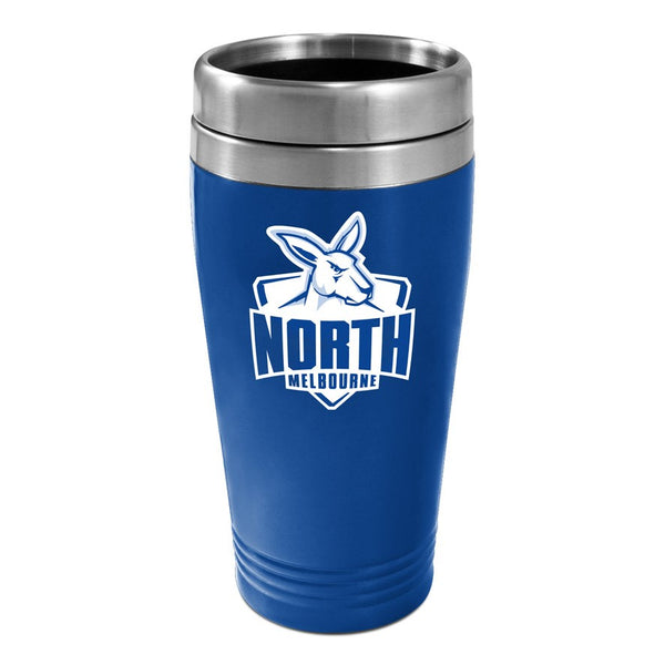 North Melbourne Kangaroos AFL Stainless Steel Travel Mug