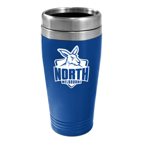 North Melbourne Kangaroos AFL Stainless Steel Travel Mug