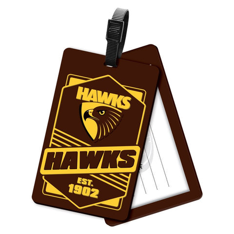 Hawthorn Hawks Rubber Luggage Bag Tag