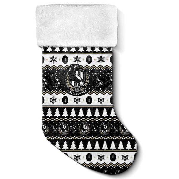 Collingwood Magpies AFL Jumbo Christmas Stocking