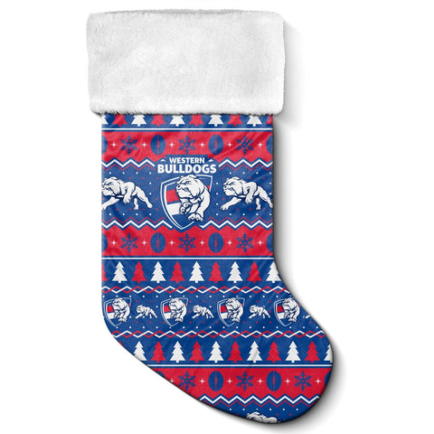 Western Bulldogs AFL Jumbo Christmas Stocking