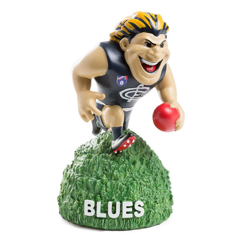 Carlton Blues AFL Retro Mascot 18cm