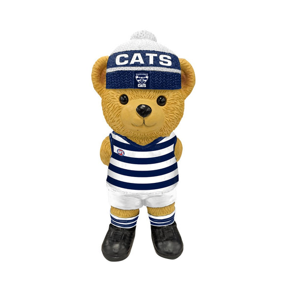 Geelong Cats AFL Resin Bear Statue 22cm