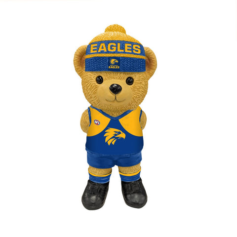 West Coast Eagles AFL Resin Bear Statue 22cm