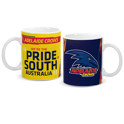 Adelaide Crows Logo and Song Mug