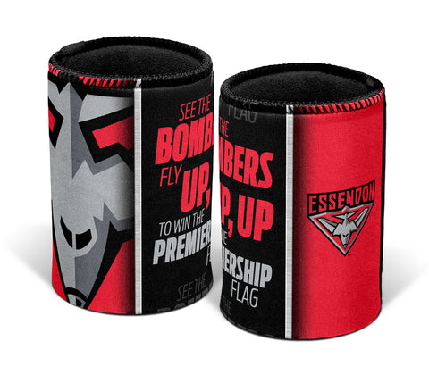 Essendon Bombers Team Song Can Cooler Stubby Holder