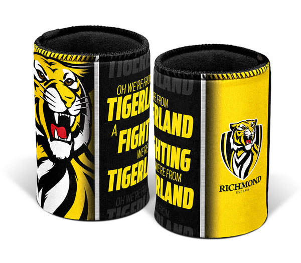 Richmond Tigers Team Song Can Cooler Stubby Holder